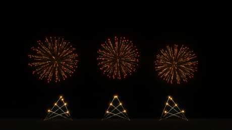 FWsim - Fireworks Display Simulator: Screen zum Spiel FWsim - Fireworks Display Simulator.