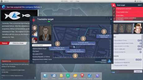 Cyber Manhunt - Screen zum Spiel Cyber Manhunt.