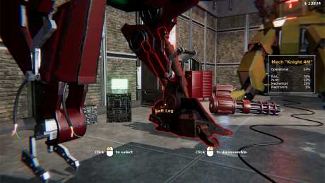 Mech Mechanic Simulator: Screen zum Spiel Mech Mechanic Simulator.