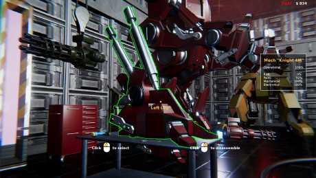 Mech Mechanic Simulator: Screen zum Spiel Mech Mechanic Simulator.