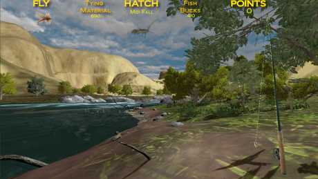 Fishing on the Fly - Screen zum Spiel Fishing on the Fly.