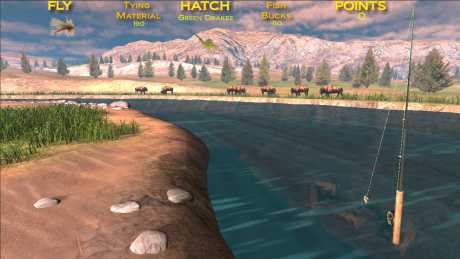 Fishing on the Fly - Screen zum Spiel Fishing on the Fly.