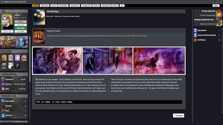 cyberpunkdreams: Screen zum Spiel cyberpunkdreams.