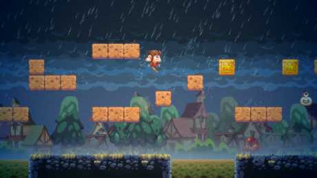 Alex Kidd in Miracle World DX - Screen zum Spiel Alex Kidd in Miracle World DX.