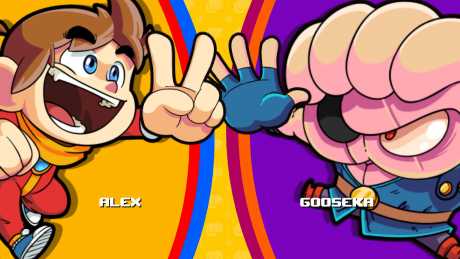 Alex Kidd in Miracle World DX - Screen zum Spiel Alex Kidd in Miracle World DX.