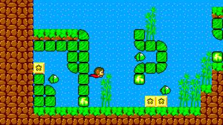 Alex Kidd in Miracle World DX - Screen zum Spiel Alex Kidd in Miracle World DX.