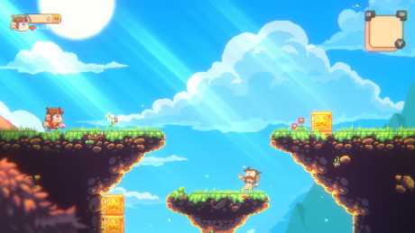 Alex Kidd in Miracle World DX: Screen zum Spiel Alex Kidd in Miracle World DX.