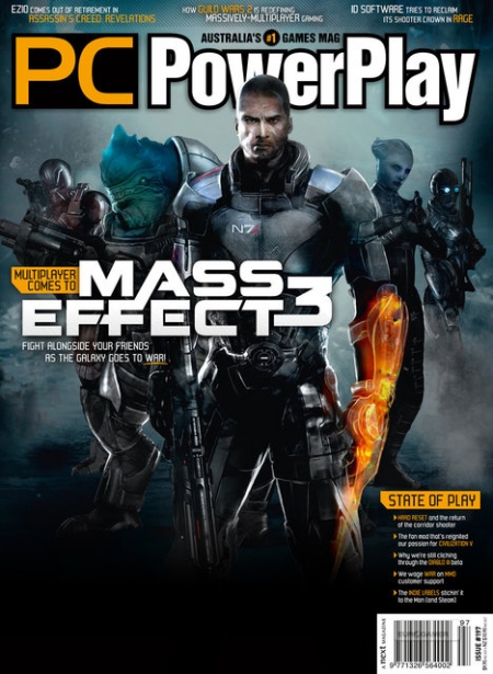 Mass Effect 3 - Cover des Australischen PC Powerplay Magazins