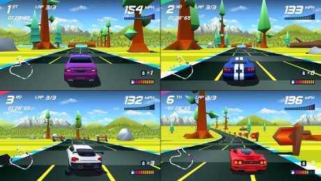 Horizon Chase Turbo: Screen zum Spiel Horizon Chase Turbo.