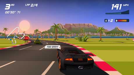 Horizon Chase Turbo: Screen zum Spiel Horizon Chase Turbo.