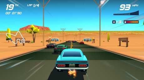 Horizon Chase Turbo: Screen zum Spiel Horizon Chase Turbo.