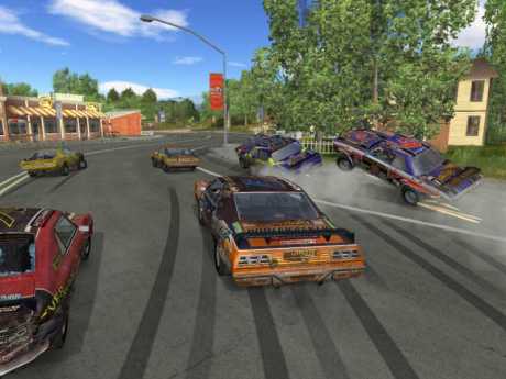 FlatOut - Screen zum Spiel FlatOut.