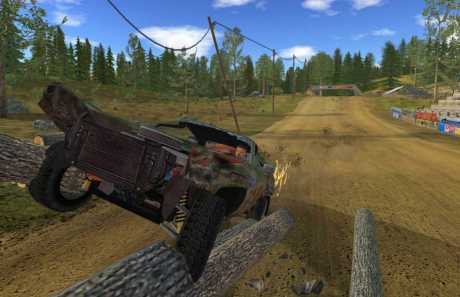 FlatOut - Screen zum Spiel FlatOut.