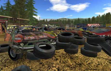 FlatOut - Screen zum Spiel FlatOut.