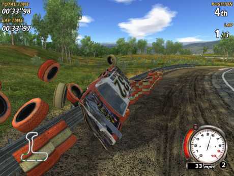 FlatOut - Screen zum Spiel FlatOut.