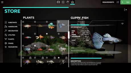 Aquarium Designer: Screen zum Spiel Aquarium Designer.