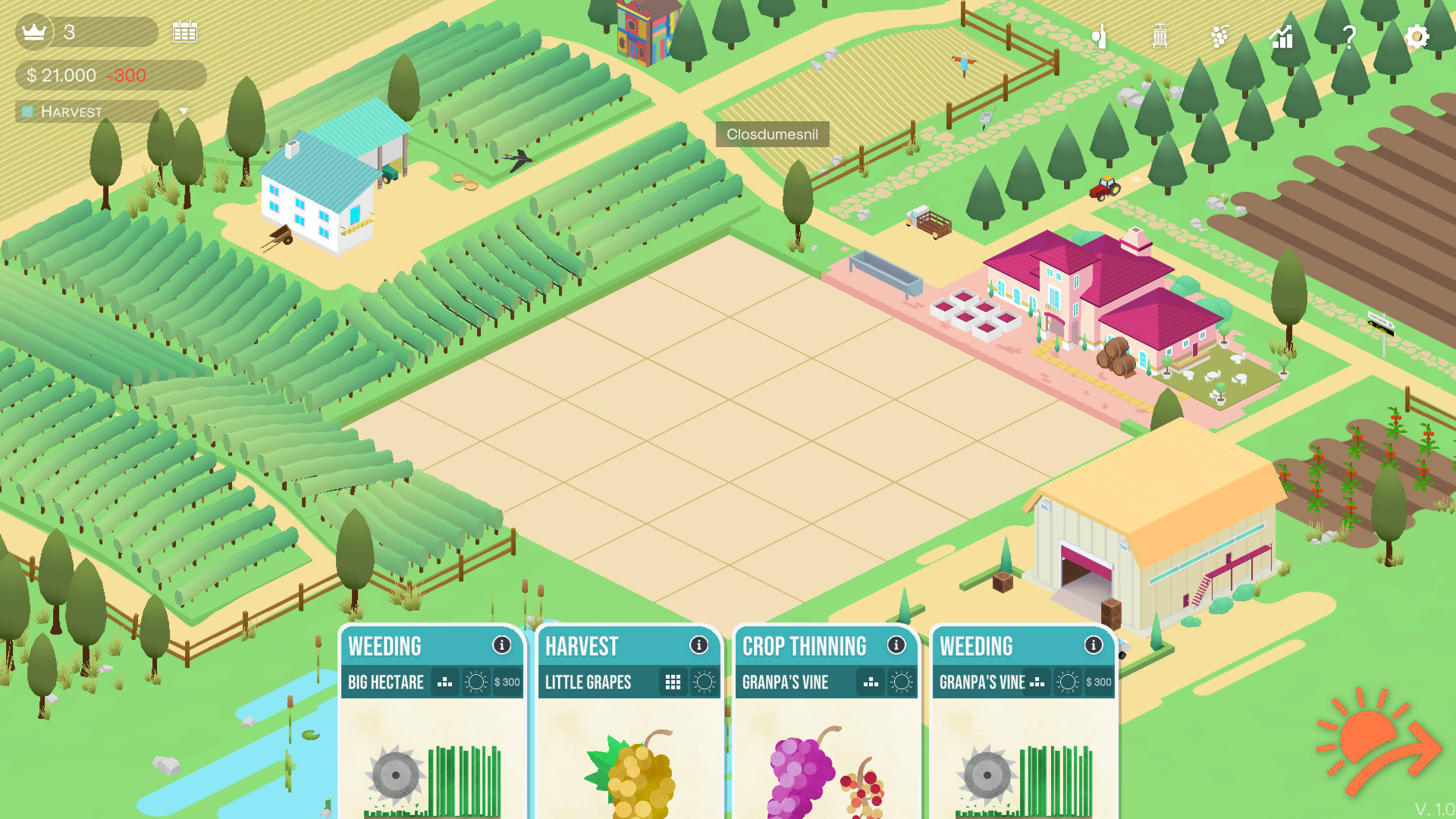 Hundred Days: Screen zum Spiel Hundred Days.