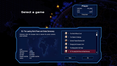 Power & Revolution 2021 Edition: Screen zum Spiel Power & Revolution 2021 Edition.