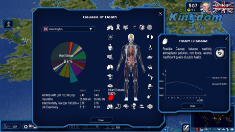 Power & Revolution 2021 Edition: Screen zum Spiel Power & Revolution 2021 Edition.