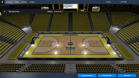 International Basketball Manager 22 - Screen zum Spiel International Basketball Manager 22.