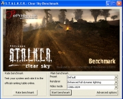 S.T.A.L.K.E.R.: Clear Sky: Ansicht - Stalker:CS Benchmark-Tool