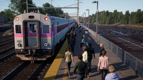 Train Sim World 2 - Rush Hour – Boston Sprinter - Screen zum Spiel Train Sim World 2 - Rush Hour – Boston Sprinter.