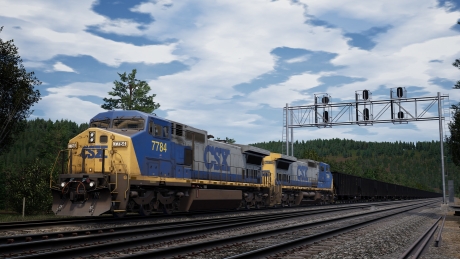 Train Sim World 2 - CSX C40-8W: Screen zum Spiel Train Sim World 2 - CSX C40-8W.