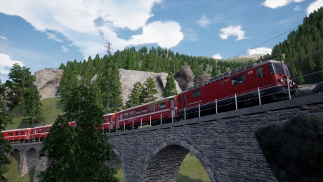 Train Sim World 2 - Arosalinie: Chur - Arosa - Screen zum Spiel Train Sim World 2 - Arosalinie: Chur - Arosa.