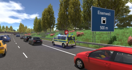 Autobahn Police Simulator 2 - Screen zum Spiel Autobahn Police Simulator 2.