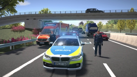 Autobahn Police Simulator 2: Screen zum Spiel Autobahn Police Simulator 2.