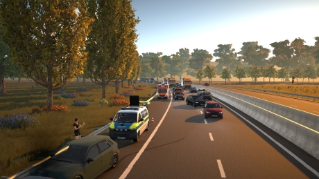 Autobahn Police Simulator 2: Screen zum Spiel Autobahn Police Simulator 2.