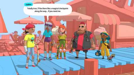 OlliOlli World - Screen zum Spiel OlliOlli World.