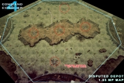 Command & Conquer 4: Tiberian Twilight: Übersichtsbild der neuen Mehrspielerkarte Disputed Depot