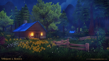 Villagers and Heroes: Screen zum Spiel Villagers and Heroes.