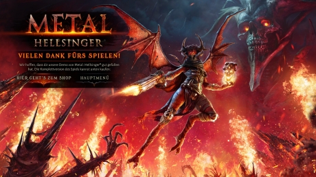Metal: Hellsinger: Screen aus der Demo von Metal: Hellsinger.