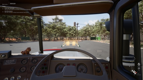 Truck World: Driving School - Screen zum Spiel Truck World: Driving School.