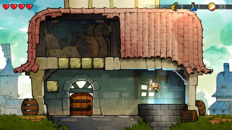 Wonder Boy: The Dragon's Trap - Screen zum Spiel Wonder Boy: The Dragon's Trap.