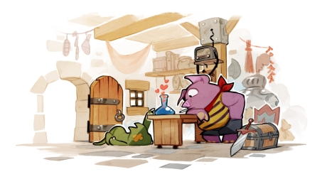 Wonder Boy: The Dragon's Trap - Screen zum Spiel Wonder Boy: The Dragon's Trap.