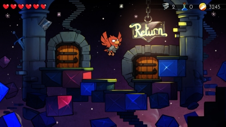 Wonder Boy: The Dragon's Trap - Screen zum Spiel Wonder Boy: The Dragon's Trap.