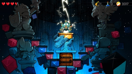 Wonder Boy: The Dragon's Trap: Screen zum Spiel Wonder Boy: The Dragon's Trap.