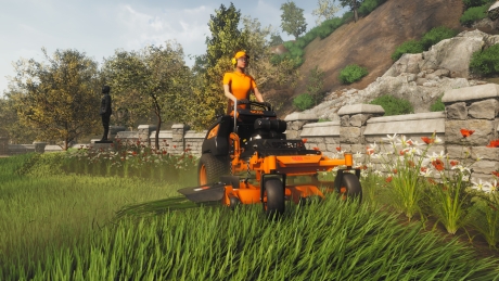 Lawn Mowing Simulator: Screen zum Spiel Lawn Mowing Simulator.