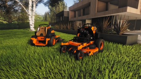 Lawn Mowing Simulator: Screen zum Spiel Lawn Mowing Simulator.