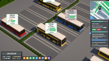 City Bus Manager: Screenshots aus dem Spiel