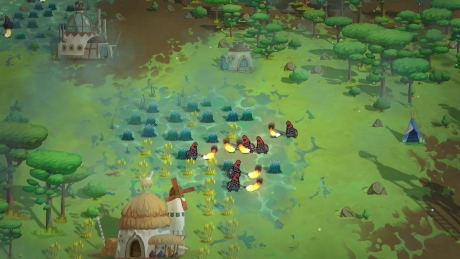 The Wandering Village: Screen zum Spiel The Wandering Village.