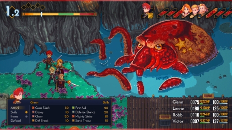 Chained Echoes - Screen zum Spiel Chained Echoes.