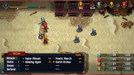 Chained Echoes: Screen zum Spiel Chained Echoes.