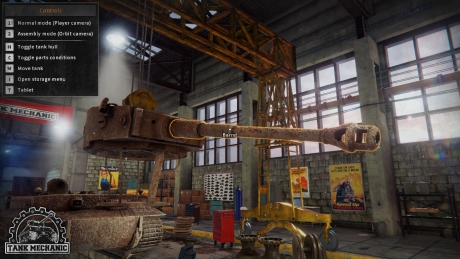 Tank Mechanic Simulator - Screen zum Spiel Tank Mechanic Simulator.