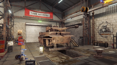 Tank Mechanic Simulator - Screen zum Spiel Tank Mechanic Simulator.