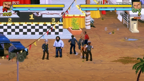 Bud Spencer & Terence Hill - Slaps And Beans: Screen zum Spiel Bud Spencer & Terence Hill - Slaps And Beans.