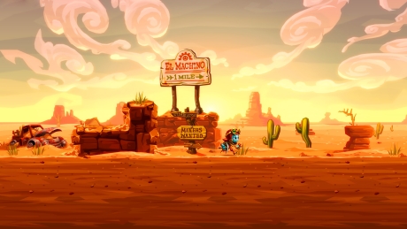 SteamWorld Dig 2 - Screen zum Spiel SteamWorld Dig 2.